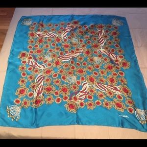 Chanel Vintage Silk Scarf
